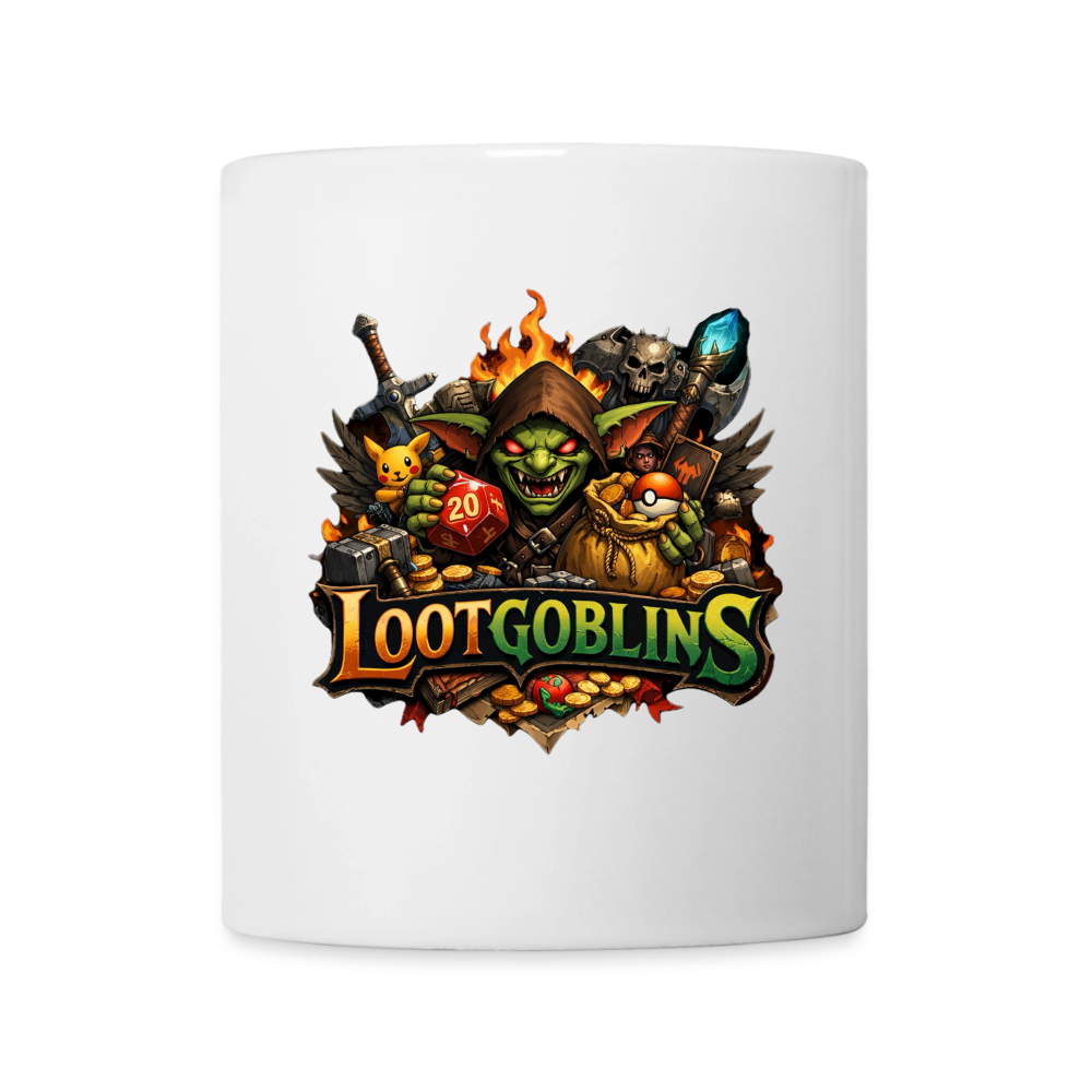 Lootgoblins Tasse "Logo" - Weiß