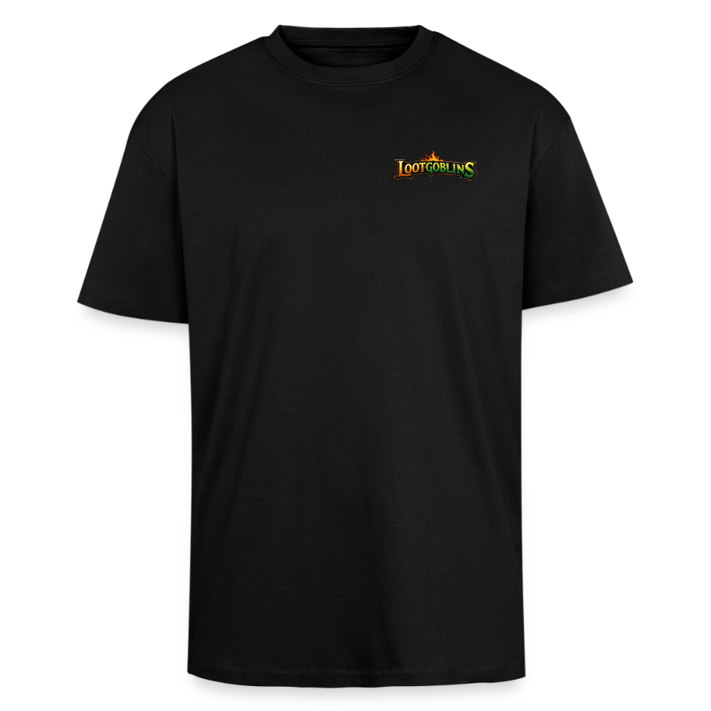 Lootgoblins RPG „Bard“ Oversized Tee - Schwarz