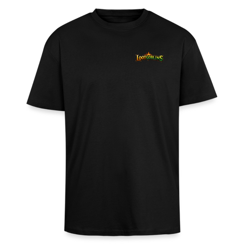 Lootgoblins RPG „Bard“ Oversized Tee - Schwarz