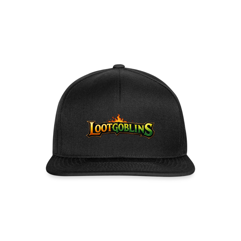Lootgoblins Snapback Cap - black/black