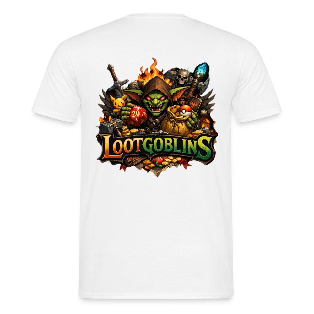 Lootgoblins Shirt "Lootgoblins Logo" - Weiß