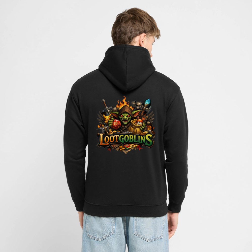 Lootgoblins Hoodie – Backprint - black