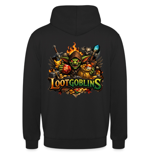 Lootgoblins Hoodie – Backprint - black