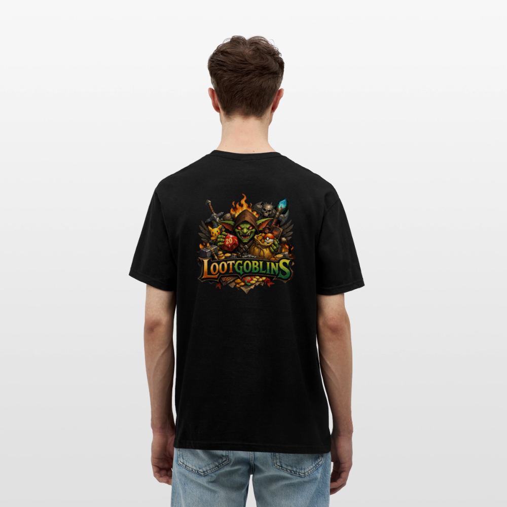 Lootgoblins Shirt "Lootgoblins Logo" - Schwarz
