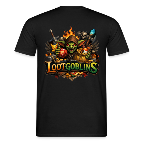 Lootgoblins Shirt "Lootgoblins Logo" - Schwarz