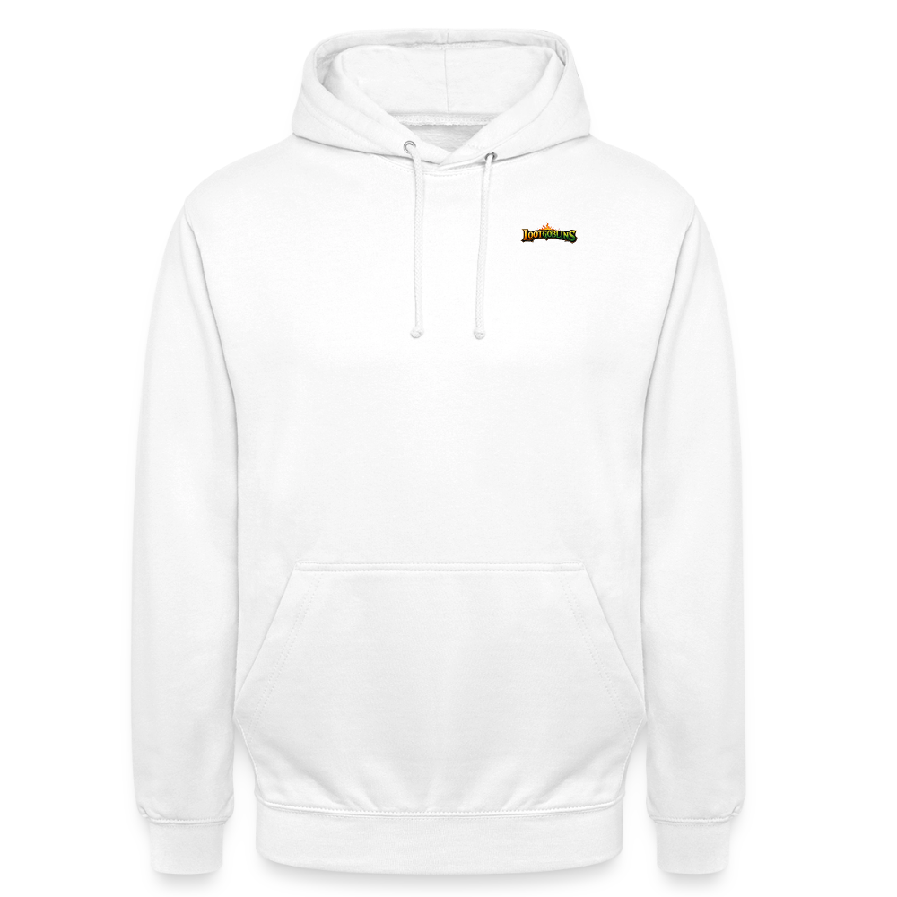 Lootgoblins Hoodie – Backprint - white