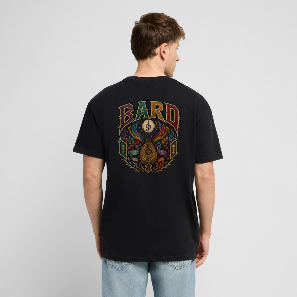 Lootgoblins RPG „Bard“ Oversized Tee - Schwarz